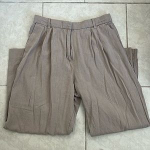 Abercrombie & Fitch Curve Love Linen pants